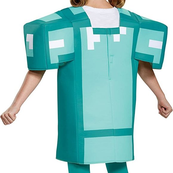 ✦SOLD✦Armor Classic Minecraft Costume, Blue, Large (10-12), Like New!! - Picture 6 of 7